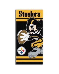 The Northwest Company Steelers 30"x60" Terry Beach Towel (NFL) - Steelers 30"x60" Terry Beach Towel (NFL)
