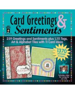 Hot Off The Press Card Greetings & Sentiments CD-