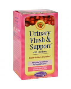 Nature's Secret Urinary Cleans and Flush with Cranberry Extract - 60 Capsules