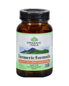Organic India Turmeric - 90 Vegetarian Capsules