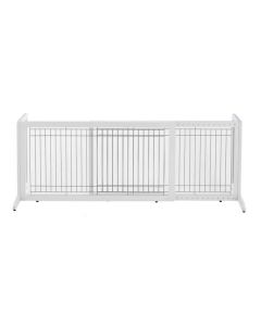 Richell Freestanding Pet Gate HL Large White 39.8" - 71.3" x 17.7" x 20.1"