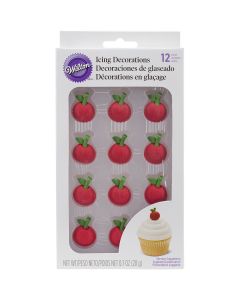 Wilton Royal Icing Decorations 12/Pkg-Cherries