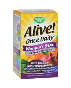 Nature's Way Alive Once Daily Women's 50 plus - 60 Tablets