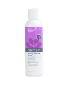 Derma E Evenly Radiant Toner - 6 fl oz