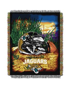 The Northwest Company Jaguars  "Home Field Advantage" 48x60 Tapestry Throw