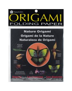 Yasutomo Fold 'Ems Origami Paper 6"X6" 18/Pkg-Insects, 6 Designs/3 Each