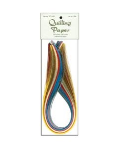 Lake City Craft Quilling Paper .125" 200/Pkg-10 Color Assortment