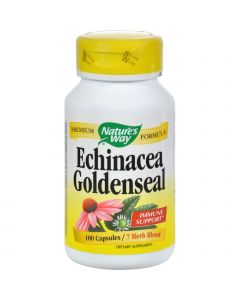 Nature's Way Echinacea Goldenseal - 100 Capsules