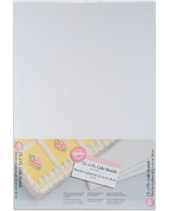 Wilton Cake Boards-13"X19" Rectangle White 6/Pkg