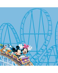 Trends International Disney Mickey Paper 12"X12"-Amusement Park Roller Coaster