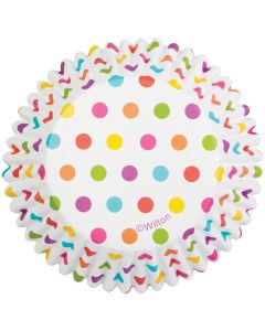 Wilton ColorCup Standard Baking Cups-Rainbow 36/Pkg
