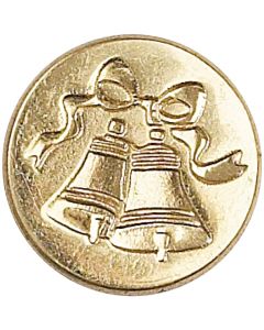 Manuscript Pen Decorative Sealing Coin .75"-Bell