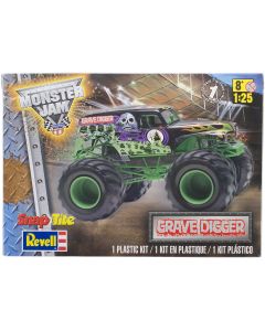Revell Snaptite Plastic Model Kit-Grave Digger Monster Truck 1:25