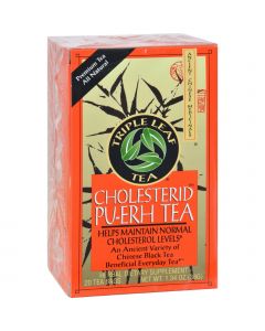 Triple Leaf Tea Cholesterid - 20 Tea Bags - Case of 6