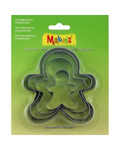 Makin's USA Makin's Clay Cutters 4/Pkg-Gingerbread Man