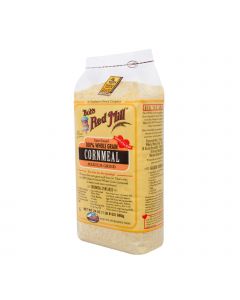 Bob's Red Mill Medium Grind Cornmeal - 24 oz - Case of 4