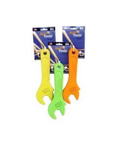 Ruff Dawg Ruff Tools Wrench Dog Toy Assorted Colors 9" x 3.5" x 1"