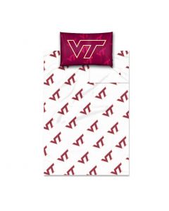 The Northwest Company Virginia Tech College Twin Sheet Set