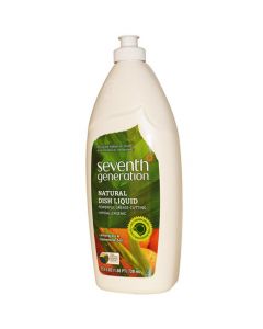 Seventh Generation Dish Liquid - Lemongrass and Clementine Zest - 25 oz