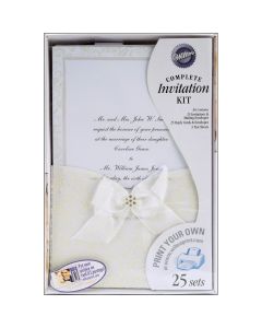 Wilton Invitation Kit Makes 25-Happy Day