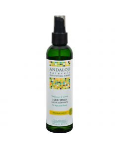 Andalou Naturals Perfect Hold Hair Spray Sunflower and Citrus - 8.2 fl oz