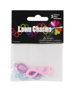 Midwest Design Loom Charms 3/Pkg-Infinity