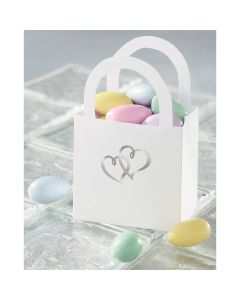 Wilton Favor Bags 4"X2.5"X1.5" 20/Pkg-Sweetheart