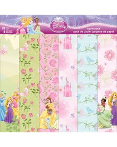 Trends International Disney Princess Paper Pack 12"X12" 12/Pkg-Princess