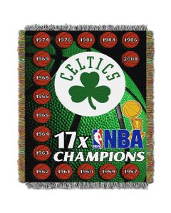 The Northwest Company Celtics CS  "Commemorative" 48x60 Tapestry Throw