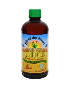 Lily of the Desert Aloe Vera Juice Whole Leaf - 32 fl oz - Case of 12