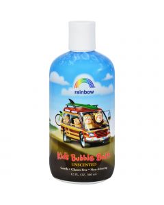Rainbow Research Organic Herbal Bubble Bath For Kids Unscented - 12 fl oz