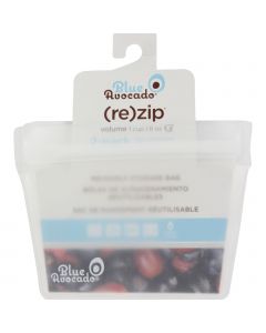 Blue Avocado Volume Zip Bag - 1 Cup - Translucent