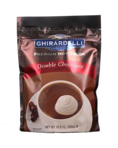 Ghirardelli Hot Cocoa - Premium - Double Chocolate - 10.5 oz - case of 6