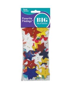 Blumenthal Lansing Favorite Findings Big Bag Of Buttons-Stars 3.5oz