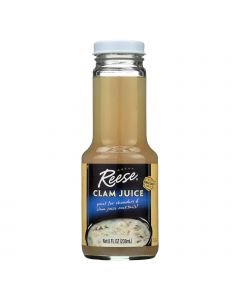 Reese Clam Juice Bottle - Case of 6 - 8 Fl oz.