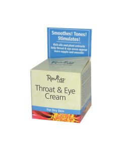Reviva Labs Throat and Eye Cream - 1.5 oz