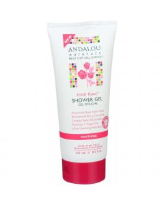 Andalou Naturals Soothing Shower Gel - 1000 Roses - 8.5 oz