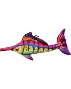 Scoochie Pet Products Plush Carlie Fish Dog Toy 14"-