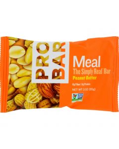 Probar Organic Peanut Butter Bar - Case of 12 - 3 oz
