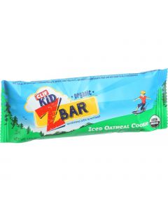 Clif Bar Organic Clif Kid Zbar - Iced Oatmeal Cookie - Case of 18 - 1.27 oz Bars