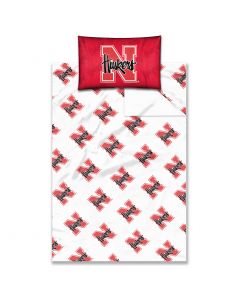 The Northwest Company Nebraska College Twin Sheet Set