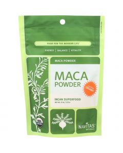 Navitas Naturals Maca Powder - Organic - 4 oz - case of 12
