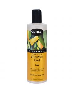 Shikai Products Shower Gel - Yuzu Fruit - 12 oz