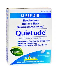 Boiron Quietude Tablets - Restless Sleep - 60 Tablets