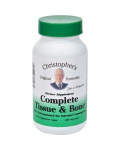 Dr. Christopher's Formulas Dr. Christopher's Complete Tissue and Bone - 440 mg - 100 Vegetarian Capsules