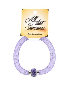 Jesse James All That Shimmers Ready-Made Bracelets-Purple