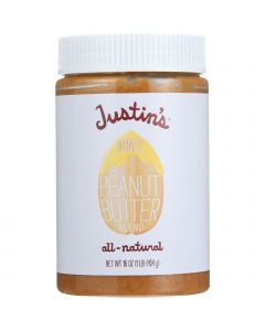 Justin's Nut Butter Justins Nut Butter Peanut Butter Blend - Honey - Jar - 16 oz - case of 12