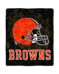 The Northwest Company Browns 50"x60" Sherpa Throw - Burst Series (NFL) - Browns 50"x60" Sherpa Throw - Burst Series (NFL)