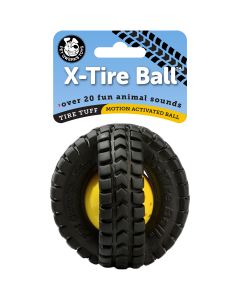 Pet Qwerks Small Animal Sounds X-Tire Ball-