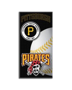 The Northwest Company Pirates 30"x60" Terry Beach Towel (MLB) - Pirates 30"x60" Terry Beach Towel (MLB)